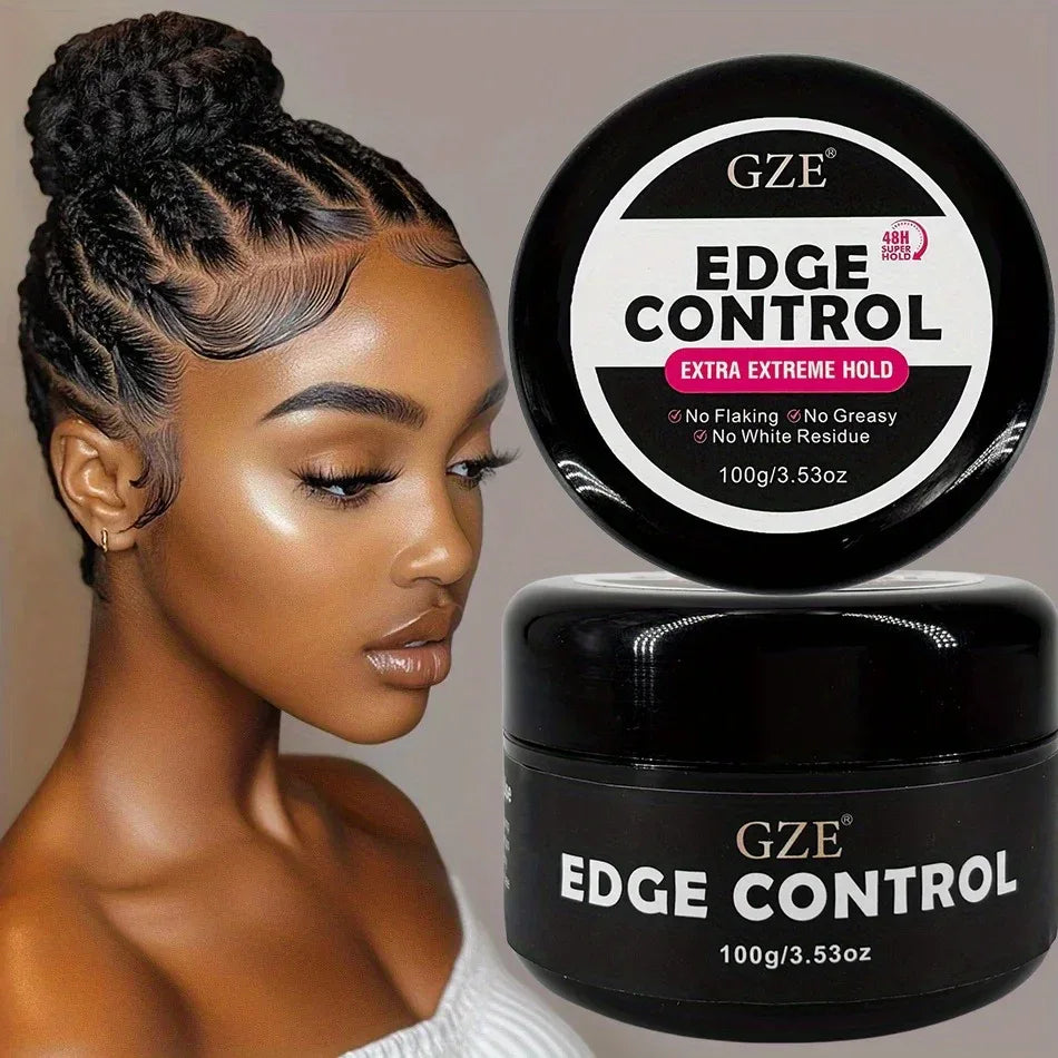 GZE Edge Control Frizz Control, Slick Styling, Flyaways, Wigs and Styling Edge Control, Hair Finishing Gel - Luvia