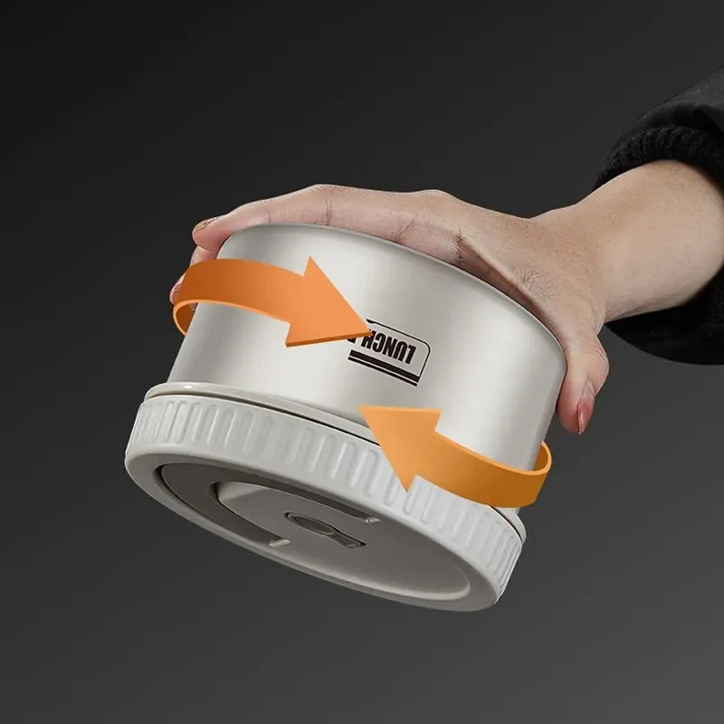 Lunch Box Portable Insulated Lunch Container Set Stackable Bento Stainless Steel Lunch Container - Luvia