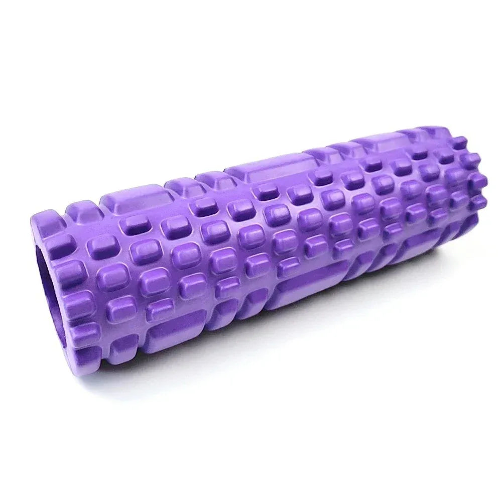 1pc Foam Massage Roller, Hollow Yoga Column Fitness Equipment for Muscle Massage, Physiotherapy and Sports Rehabilitation, Rolle - Luvia