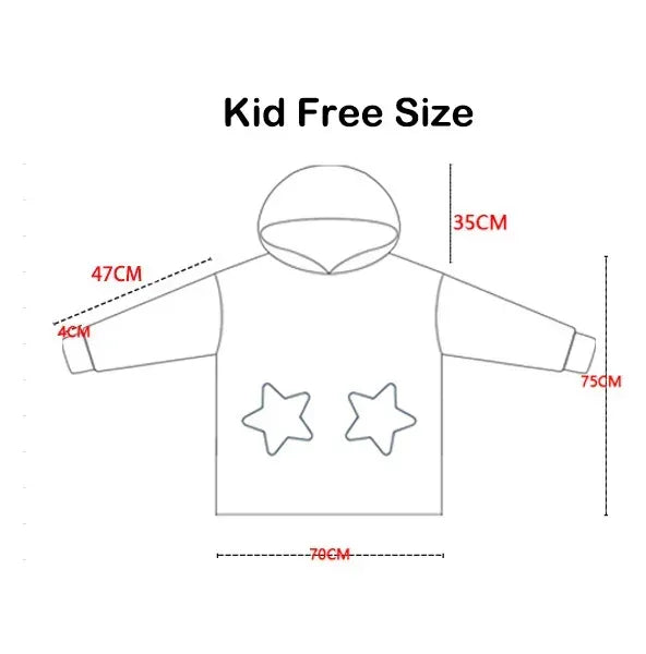 Oversized Wearale Blanket Hoodie Flannel Sherpa Fleece Warm Soft Winter Hoodie Sweatshirt for Kids Adults Home Blanket Snuggle - Luvia