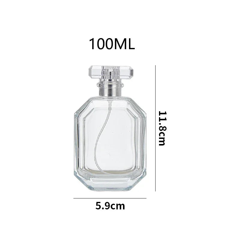 Refillable Bottle Perfume Atomizer 30ml/50ml/100ml Perfume Bottle Portable Cosmetic Spray Bottle Atomizer Travel Spray Container - Luvia