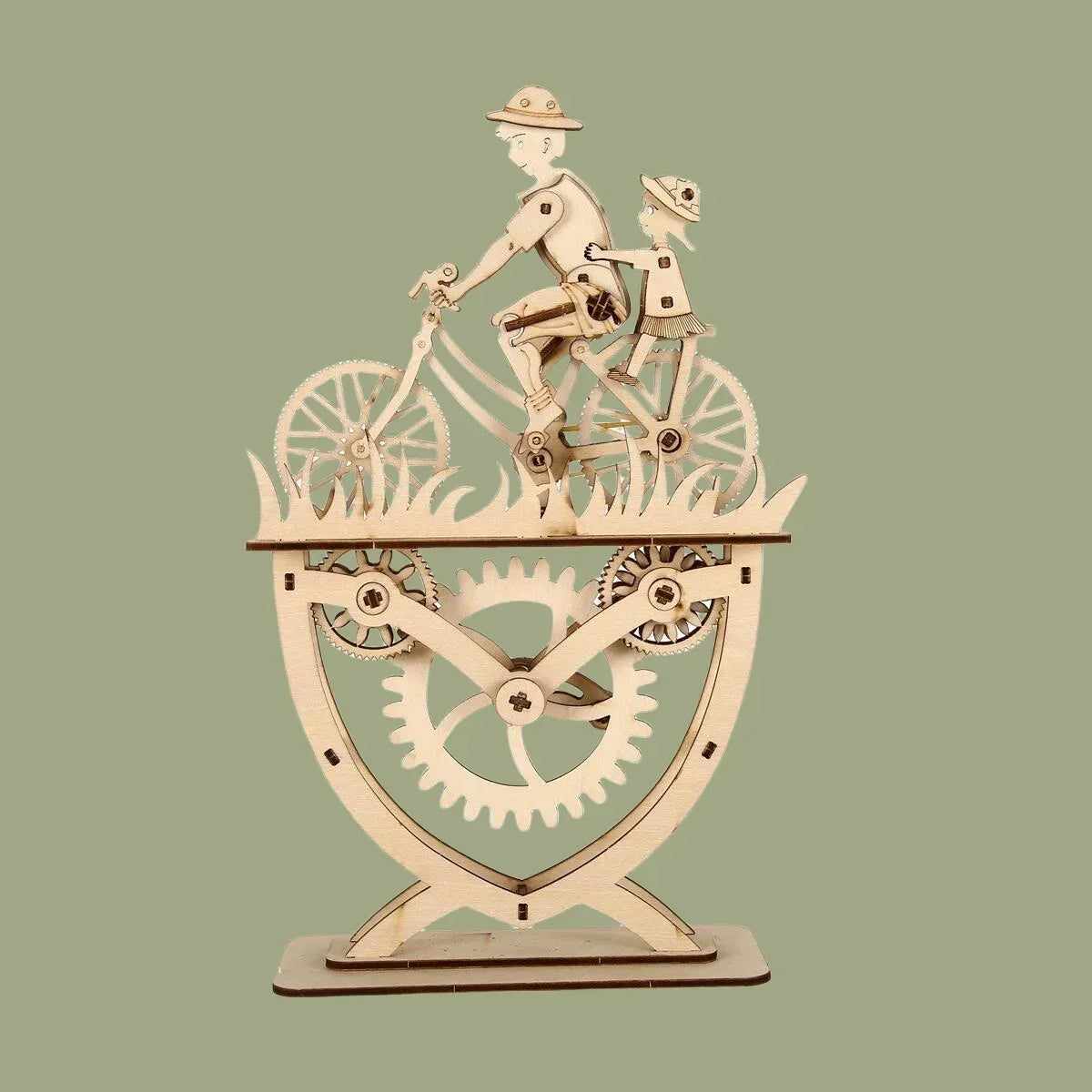 3D Wooden Puzzle DIY Wooden Puzzle Assembly High Difficulty Assembly Model Holiday Gift - Luvia